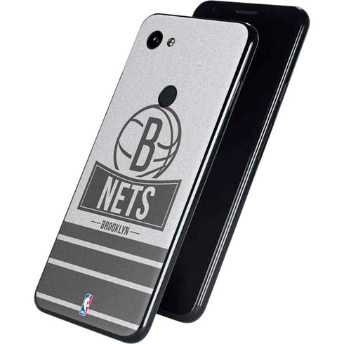 NBA Brooklyn Nets Static Google Pixel 3a XL Skin